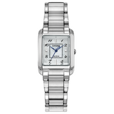 Citizen Eco Drive Bianca Stainless Rectangle Face Watch EW5600-52D